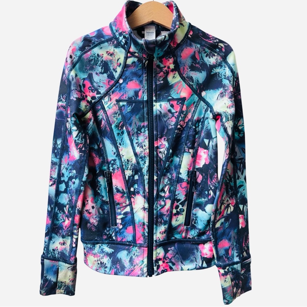 Ivivva Girls | Activewear Jacket Pink + Teal